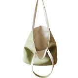 Women's Large Capacity One Shoulder Bag PU Leather Travel Style
