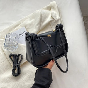 Women's One-shoulder Underarm Bag Texture All-match Messenger Small Square Bag