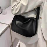 Texture Soft PU Handbags Large Capacity Women's Shoulder Bag