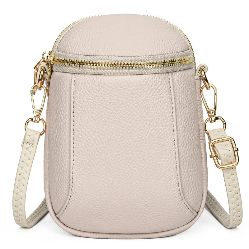 Stylish Leather Women Shoulder Bag Crossbody High Capacity Multi-function