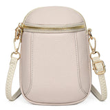 Stylish Leather Women Shoulder Bag Crossbody High Capacity Multi-function