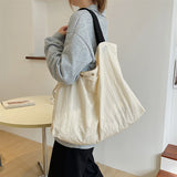 Fashionable Canvas Tote Female Women Shoulder Bags Party High Capacity