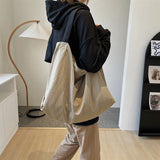 Fashionable Canvas Tote Female Women Shoulder Bags Party High Capacity