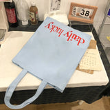 Fashion Canvas Tote Bag High Capacity Women Handbag