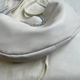 Chain PU Leather Women High Capacity Tote Handbags