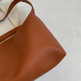 Fashionable PU Leather Women Bags High Capacity Tote Soft Surface Handbags