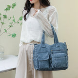 Fashionable PU Leather Women Shoulder Bag Lady Tote Handbag