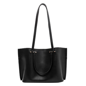 Fashionable PU Leather Women Bags Party Tote High Capacity