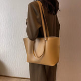 Fashionable PU Leather Women Bags Party Tote High Capacity