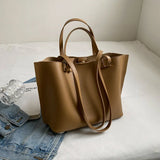 Fashionable PU Leather Women Bags Party Tote High Capacity