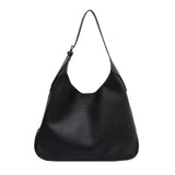 Fashionable Women's Shoulder Bags Top Brands PU Leather Big Pockets