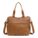 PU Leather Crossbody Shoulder Bags for Girls Women Lady Handbags Big Pockets