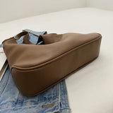 Trendy Women Shoulder Bag PU Leather Casual Tote Handbag Large Capacity