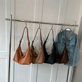 Fashion Women Shoulder Bag Tote PU Leather Large Capacity Shopping