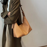 Fashion Women Shoulder Bag Tote PU Leather Large Capacity Shopping
