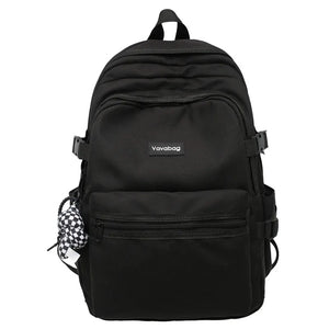 Female Male Big BookBag Girl Boy Laptop College Backpack Lady Men Travel Leisure