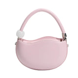 Sweet Pink Small Handbag Shoulder Bag for Women
