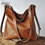 Women's Leather Backpack Travel Bagpack with Large Capacity