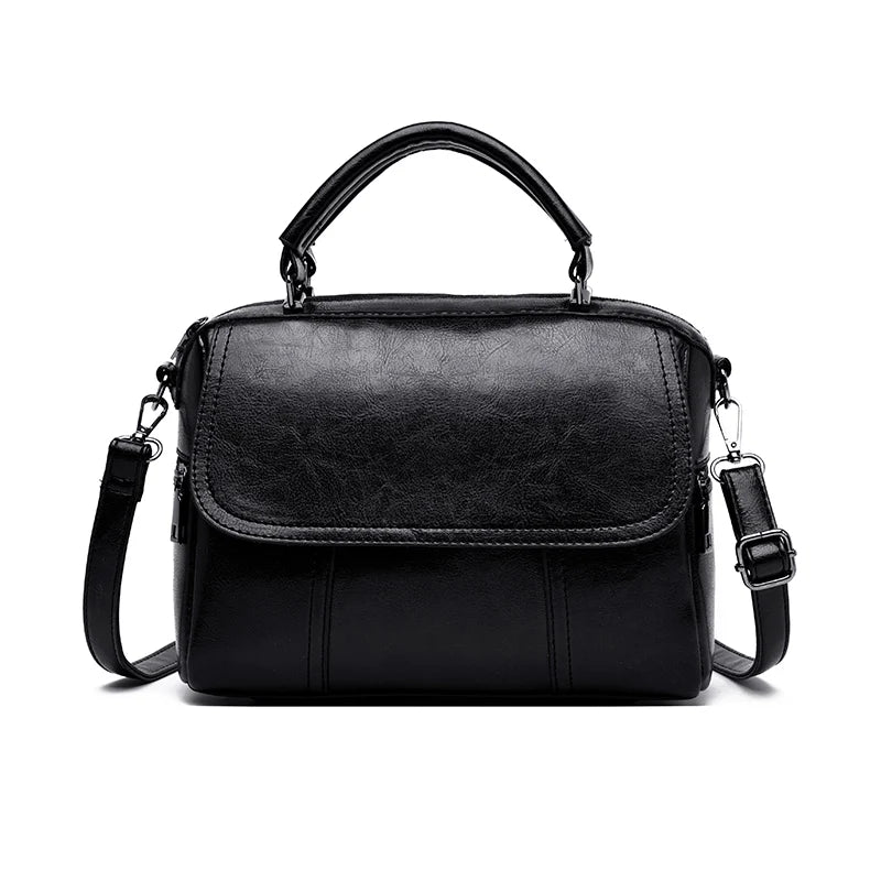 Vintage Crossbody Bag Women's Shoulder Handbag Flip Messenger Bag