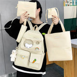 High-Capacity Female Backpack for School Travel