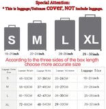 High Speed Train Elastic Luggage Case 18-32 Inch