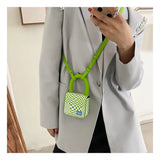 Hot Checker Crossbody Bag - One Shoulder Mini Versatile