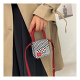Hot Checker Crossbody Bag - One Shoulder Mini Versatile