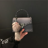 Hot Frosted Matte High Women's Solid Shoulder Crossbody Bag