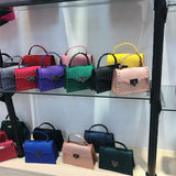 Hot Frosted Matte High Women's Solid Shoulder Crossbody Bag