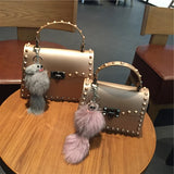 Hot Frosted Matte High Women's Solid Shoulder Crossbody Bag