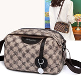 Houndstooth Women Handbags Female Shoulder Bags Lady's Cross Body Casual