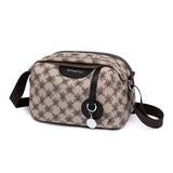 Houndstooth Women Handbags Female Shoulder Bags Lady's Cross Body Casual