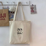Recycled Clear Tote Bag for College Students