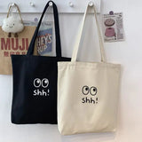 Recycled Clear Tote Bag for College Students