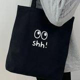 Recycled Clear Tote Bag for College Students
