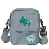 Japanese College Style Messenger Bag Funny Personality Cartoon Running Pony