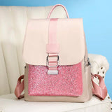 Anti-theft Oxford Cloth Sequins Backpack