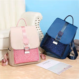 Anti-theft Oxford Cloth Sequins Backpack