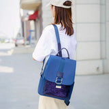 Anti-theft Oxford Cloth Sequins Backpack