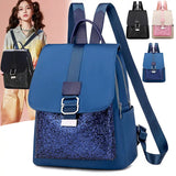 Anti-theft Oxford Cloth Sequins Backpack
