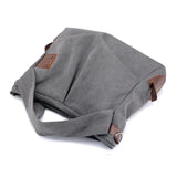 Canvas Foldable Women's Large Capacity Messenger Bag