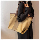 Ladies Canvas Shoulder Bag Large Capacity Casual Women's Handbag