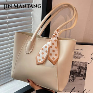 Net Red Texture Shoulder Bag Large Capacity Handbag