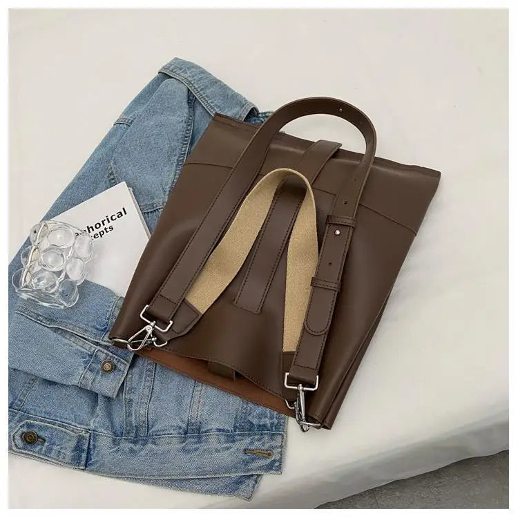 Retro Large-capacity Shoulder Bag Net Red Underarm Bag