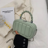 Women's Chain Handbag Box Bag Net Red Messenger Bag