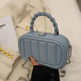 Women's Chain Handbag Box Bag Net Red Messenger Bag