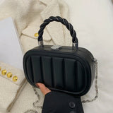 Women's Chain Handbag Box Bag Net Red Messenger Bag