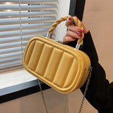 Women's Chain Handbag Box Bag Net Red Messenger Bag