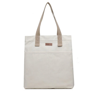 Canvas Space Girl Handbag Large Capacity Shopping Shoulder Bag