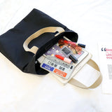 Canvas Space Girl Handbag Large Capacity Shopping Shoulder Bag
